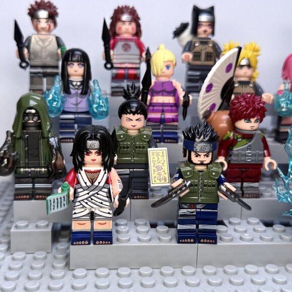 Naruto Custom Minifigure Mega Set – Team 7, Team 8, Team 10 & More (19pcs) - Picture 2 of 6